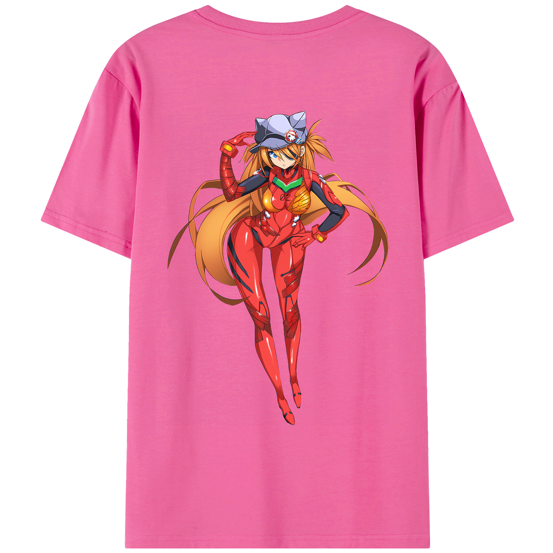 （画像用） EVA 新世紀エヴァンゲリオン レディース半袖Tシャツ(バックプリント)